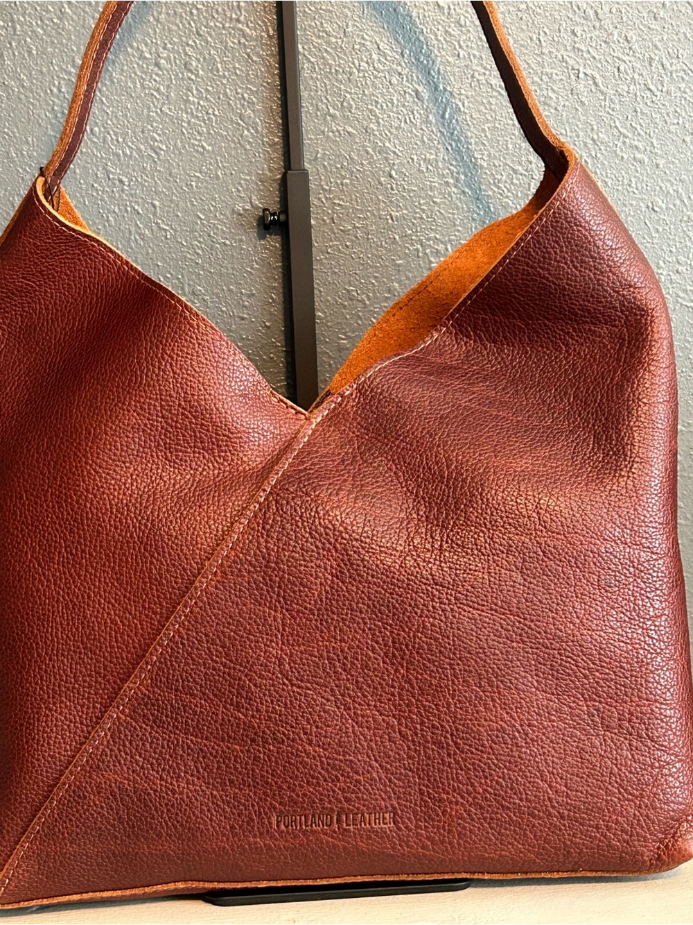 Portland Learher Oversized Naomi in Nutmeg - Picture 2 of 5